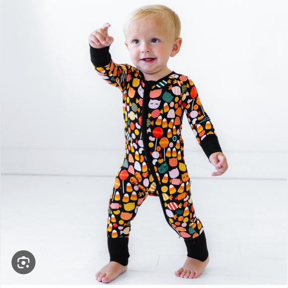 Little Sleepies spooky sweets 6-12 months onesie - Picture 5 of 6